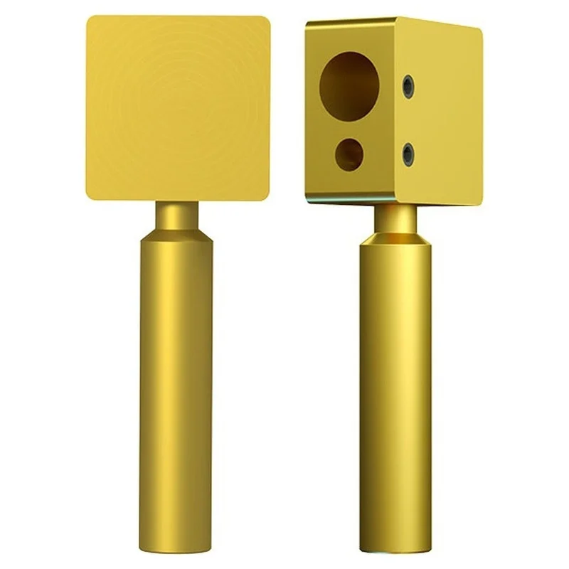 DT19 Pure Copper Soldering Iron Tip for 936 JBC-210 245 T12 X Station Micro Heating Platform Welding Tool Gold