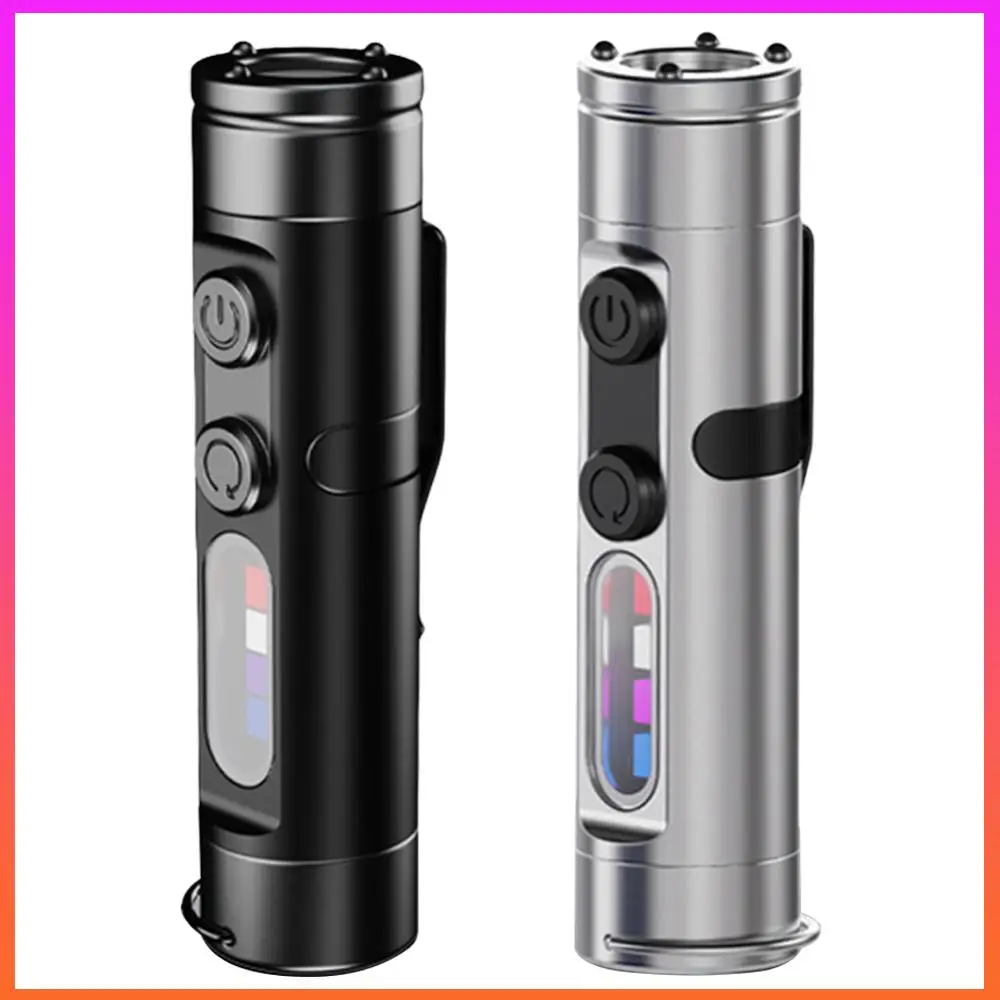 مصباح يدوي تكتيكي LED مقاوم للماء في حالات الطوارئ مع 3 أوضاع مصباح يدوي فائق السطوع للمصابيح الأمامية والتخييم في الهواء الطلق في حالات الطوارئ #5