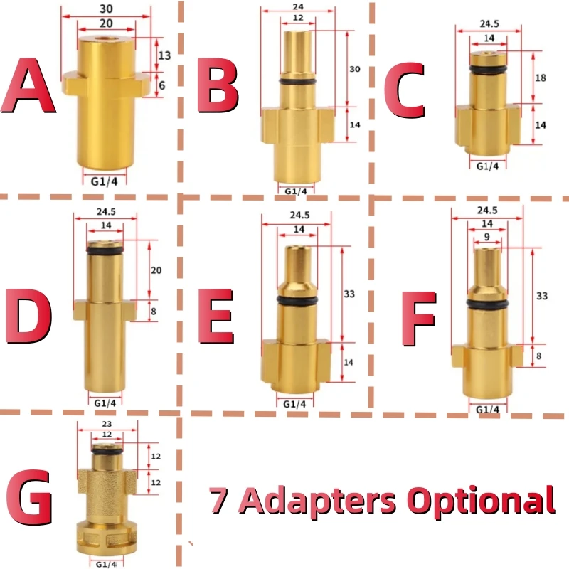 Sewer Drain Cleaning Hose Pipe Cleaning Kit, Drain Sewer Sewage Spray Kit, High-Pressure Nozzle,  For Karcher K2~k7