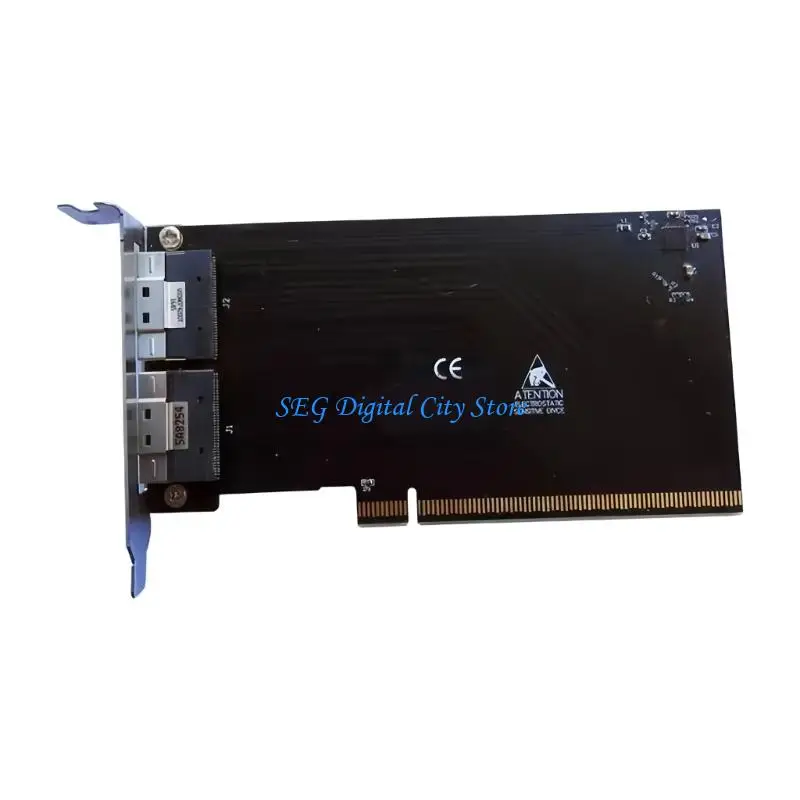 U75B Two Port Sff 8654 Pcie X16 Adapter For High Bandwidth Gpu Applications