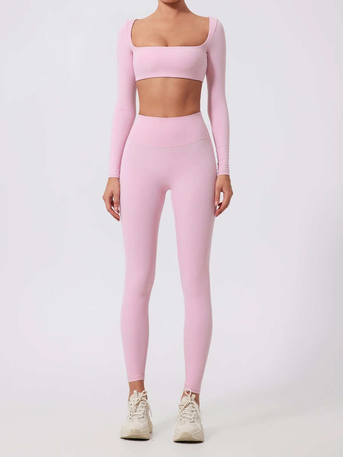 Neue Sommer High-Waist Sport-Leggings für Damen, Atmungsaktive Enge Hosen, Outdoor-Sportbekleidung, Damen-Gym-Sporthosen, Yoga-Damenhosen – Detail 35