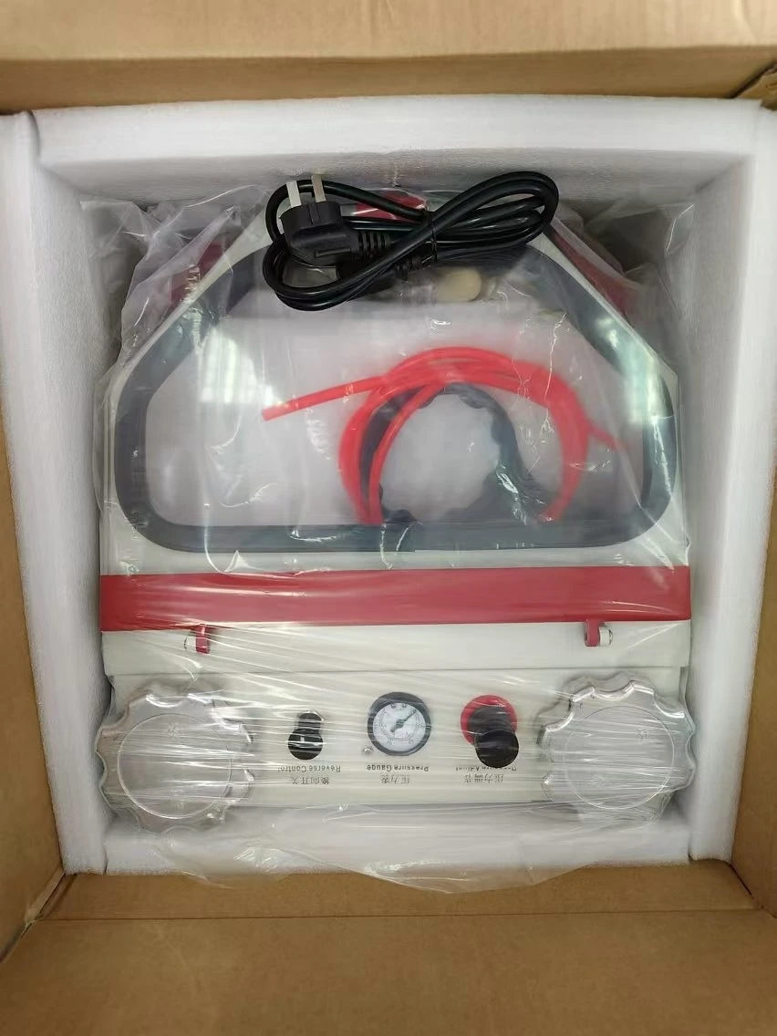 

Dental Lab Twin-pen Sandblaster Portable Denture Mini Sandblasting Equipment With Light