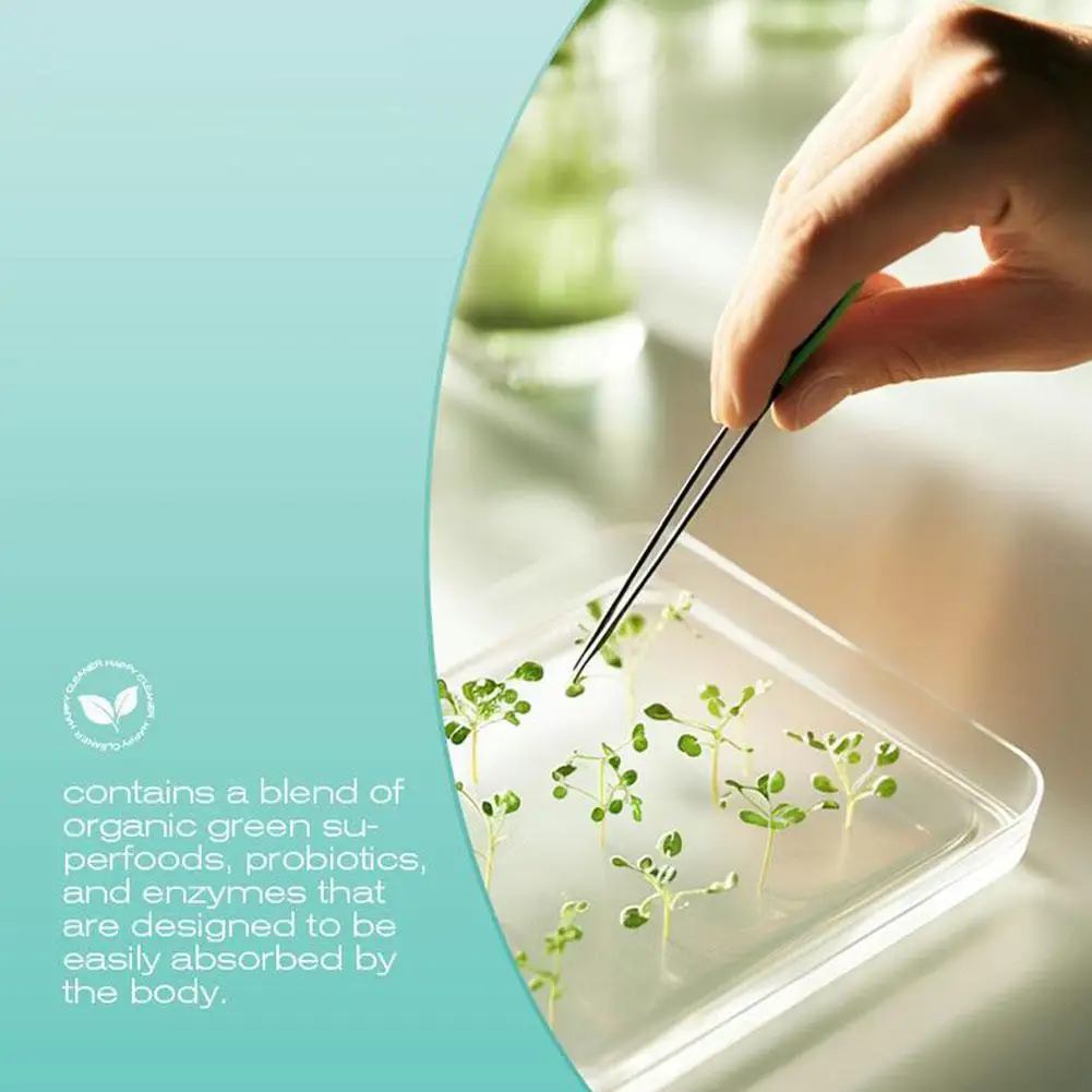 منظف سعيد 14 يومًا 59.92 جرام مسحوق بروبيوتيك بنكهة الفاكهة الطبيعية فعال مضاد للشيخوخة للبالغين وليس للنساء الحوامل #6