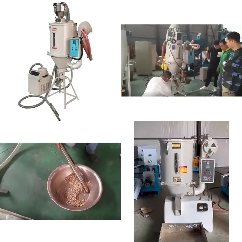 Floating Fish Feed Pellet Dryer Machine for Pet Food Dehydrator and Dehumidifier Plastic Pellet Drying Machine for HJ-G100