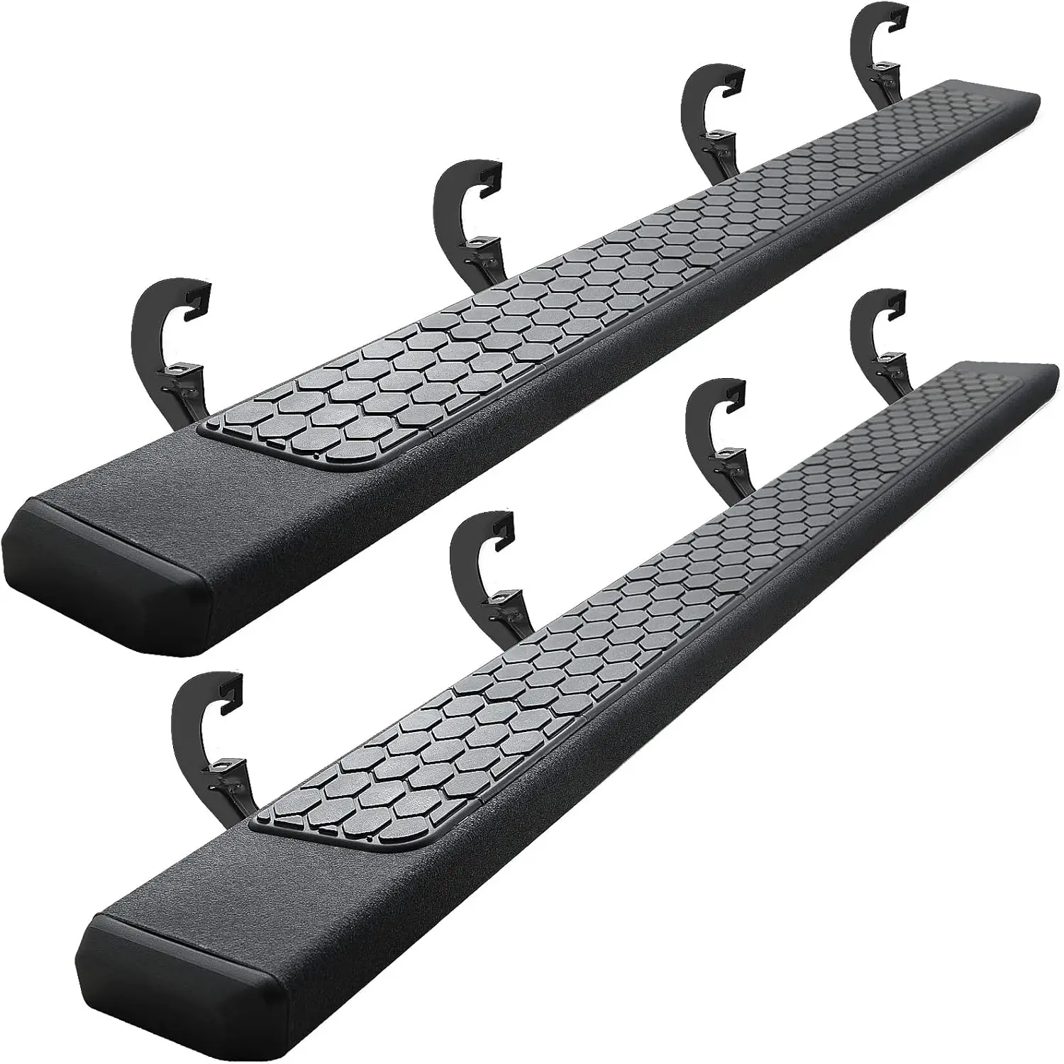 

6.5 inches Black Running Boards for 2019 - 2026 Chevy Silverado/GMC Sierra, Compatible with Multiple Models and Easy to Install