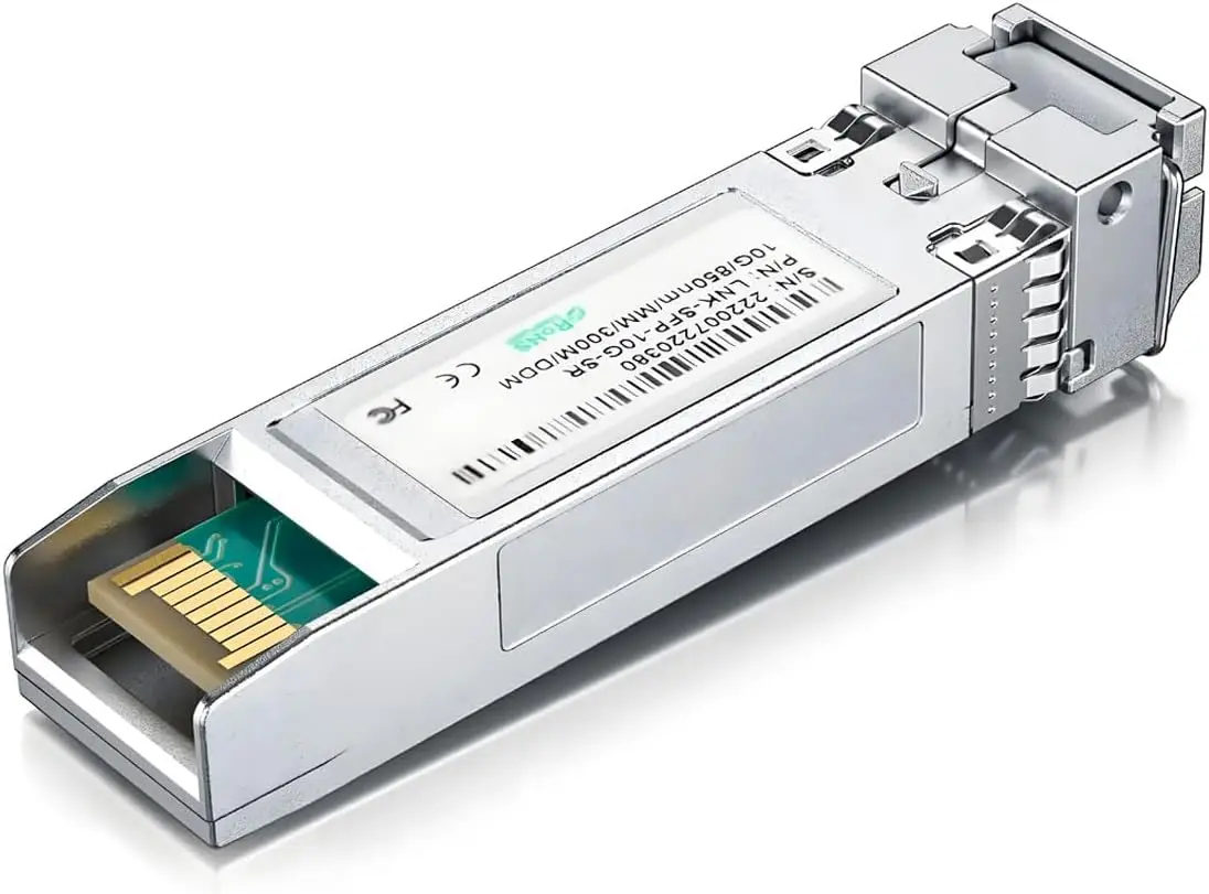 

Модуль SFP 10GBase-SR 850 нм, многомодовый, 10G MMF OM3, с цифровым диагностическим мониторингом, дальность до 300 м по оптоволокну LC