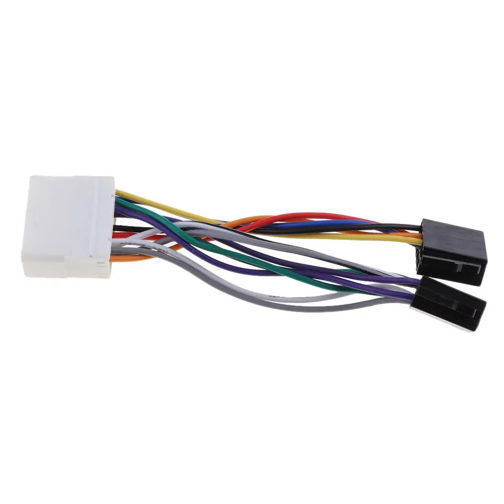 for Impreza Forester Outback ISO Wiring Harness Connector Adaptor
