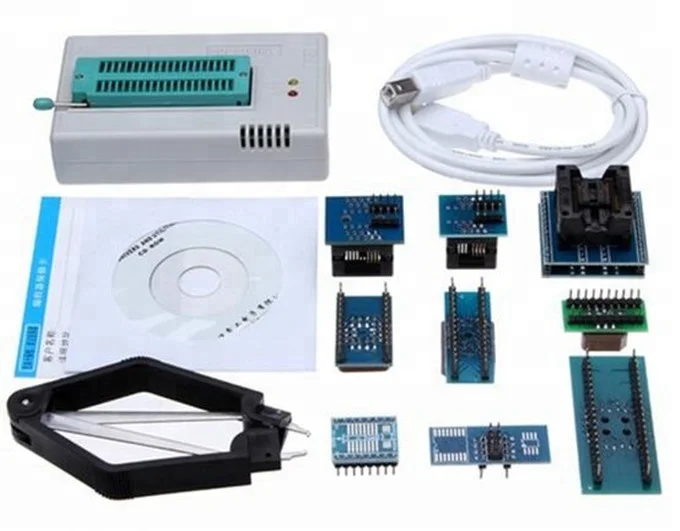 

TL866II Plus Universal USB Programmer Notebook Car Motherboard Flash Bios Burning Adapter