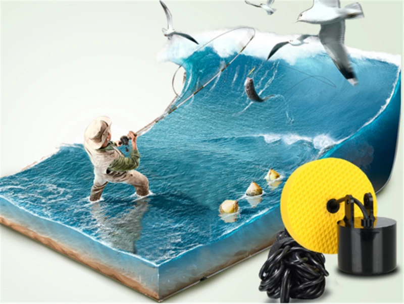 알람 소나 어군 탐지기 100M 휴대용 어군 탐지기 낚시 미끼 에코 사운더 낚시 탐지기 알람 변환기 호수 바다 낚시