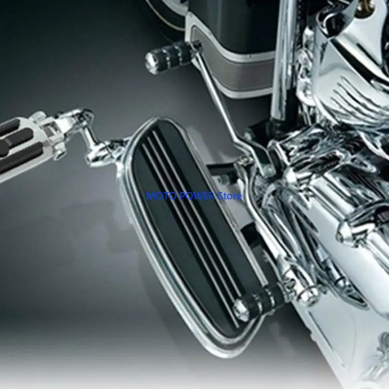 

G7ND Aluminum Foot Pegs 32mm Bike Footrests Quick Installs for Travel Motorcycles