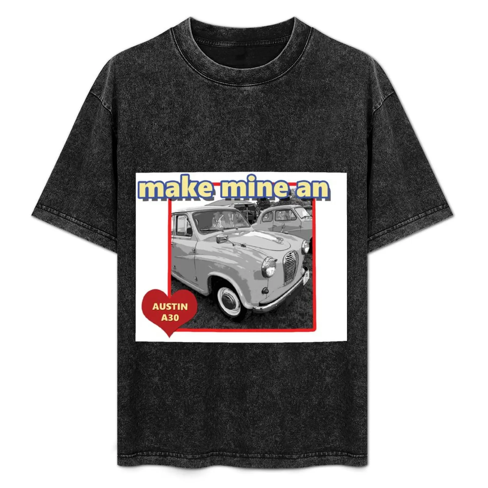 

AUSTIN A30 T-Shirt Creative Graphic Tee Shirt