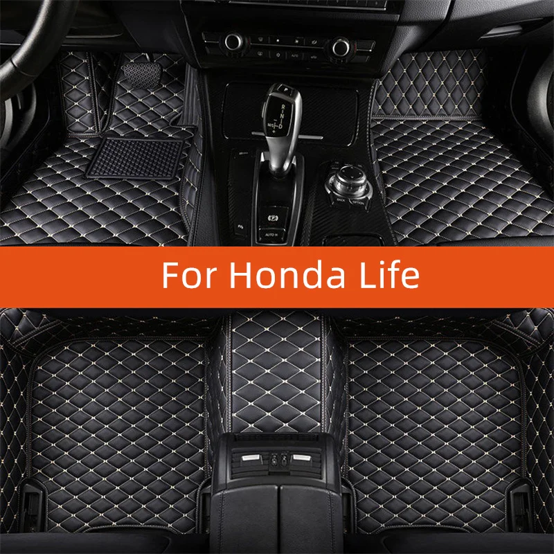 

Custom Leather Car Floor Mat For Honda Life 2020 2021 2022 2023 2024 2025 2026 2027 Car Mat Interior Accessories