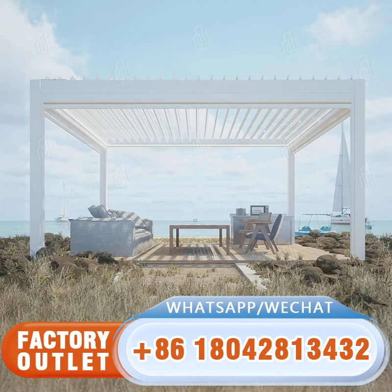 

Customizable Gazebo Pergola with Multi functions for European Gardens Creative Outdoor Solution Gazebo Pergola
