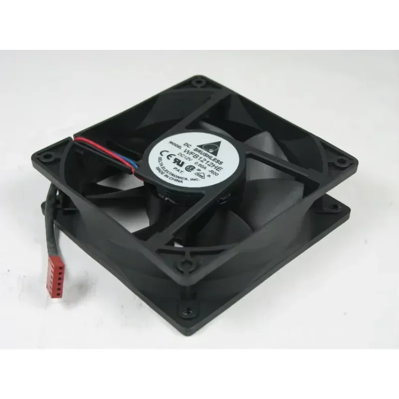 

Delta Electronics WFB1212HE R00 DC 12V 0.60A 120x120x38mm Server Cooling Fan