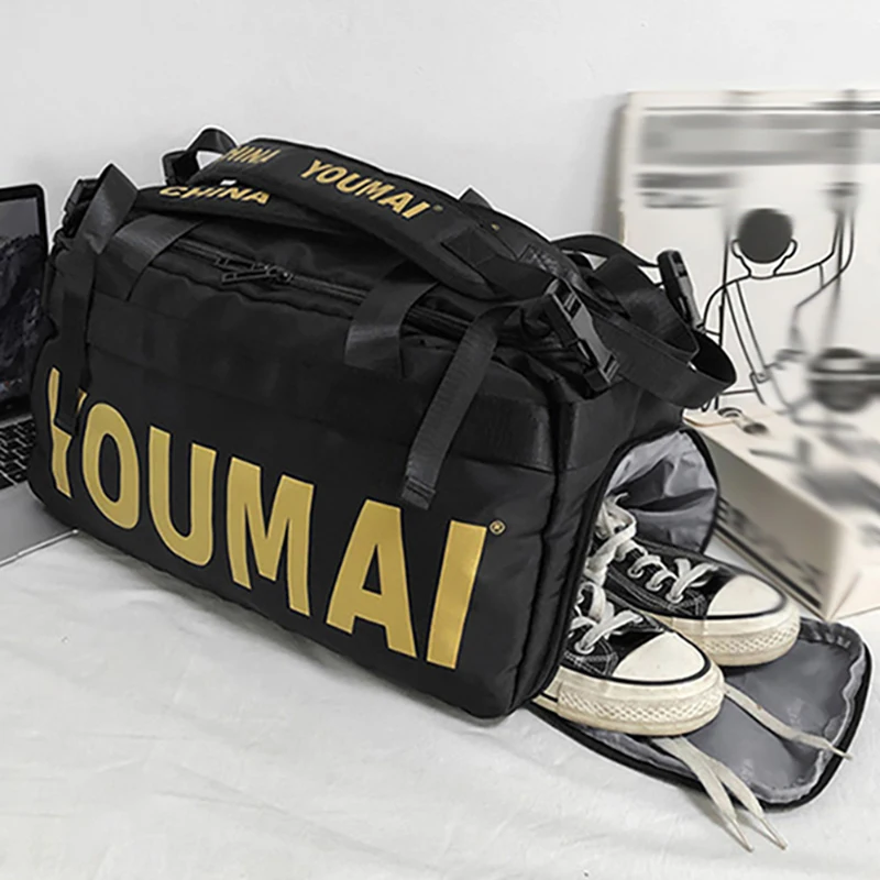Waterproof Gym Backpack Dry Wet Fitness Pack Outdoor Training Handbag Swimming Sports Backpacks Multifunctional Shoulder Bag