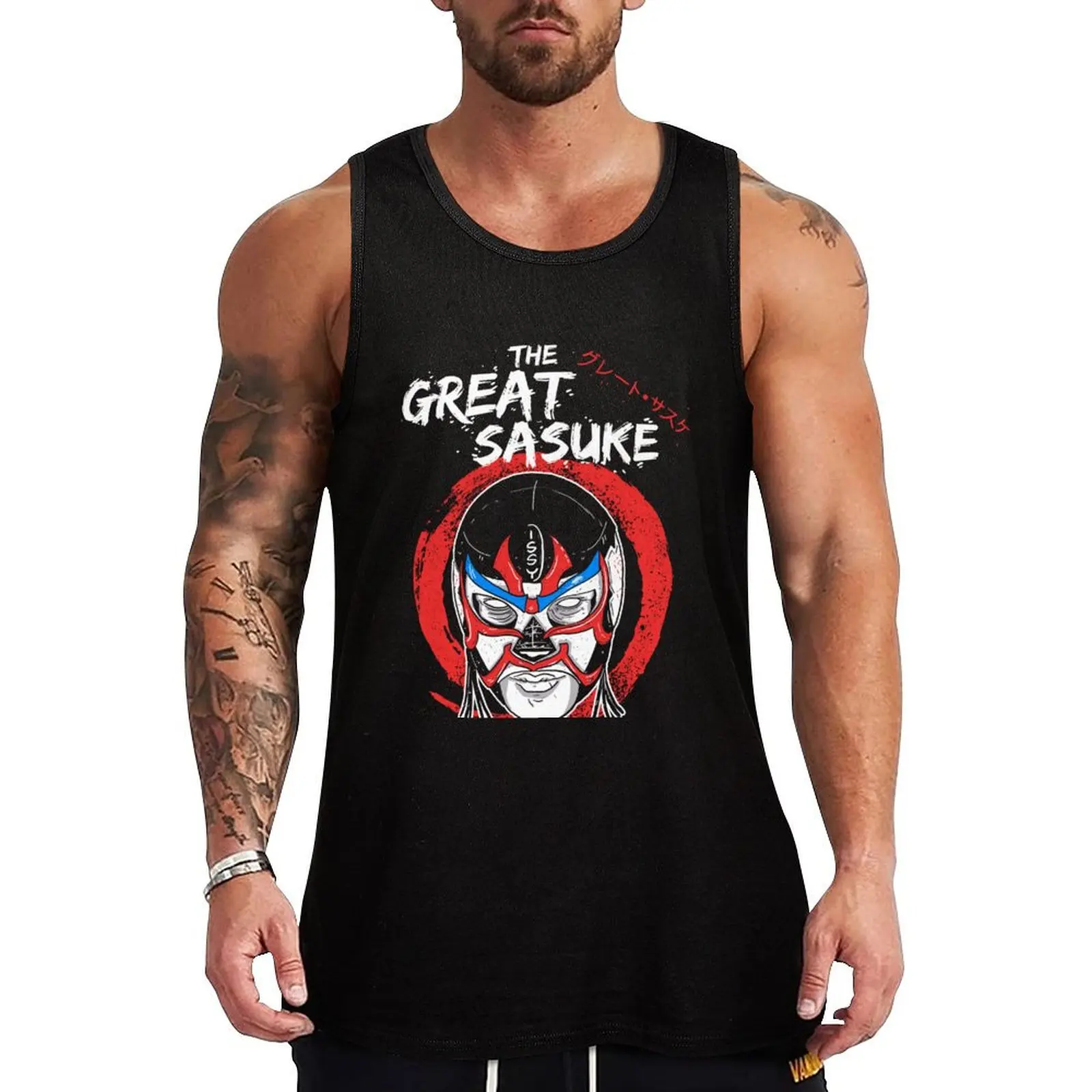 

The Great Sasuke Tank Top Sportswear for men Men's singlets summer clothes man 2025