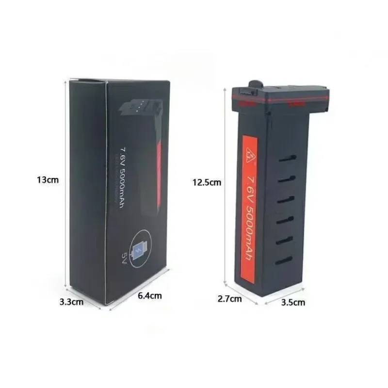 Brand New 4-Axis Drone Battery, 7.4V, 3400mAh, 100% Besta 2 3ª Geração EVO Sg906pro Max X7pro 193pro2 3