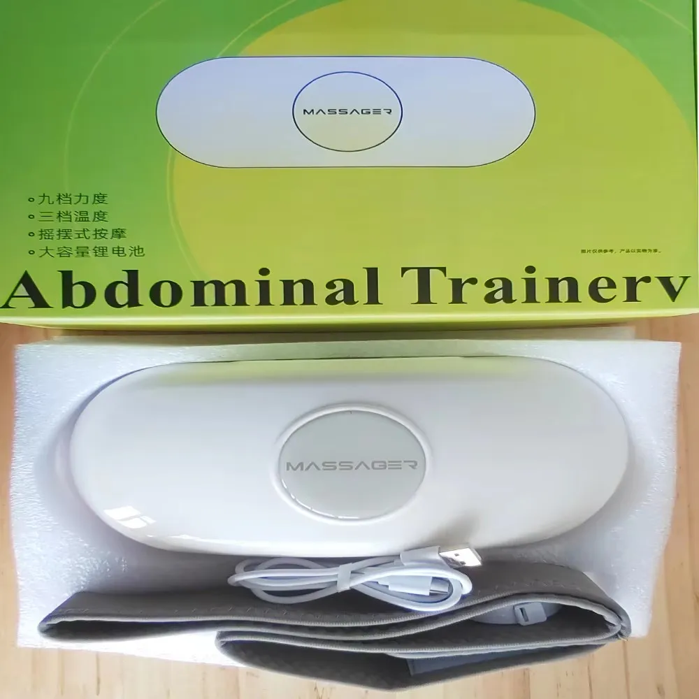 Full-Automatic Waist Massager Abdominal Heating Belly Throwing Machine High Frequency Vibration Portable Fat Reducing Machine
