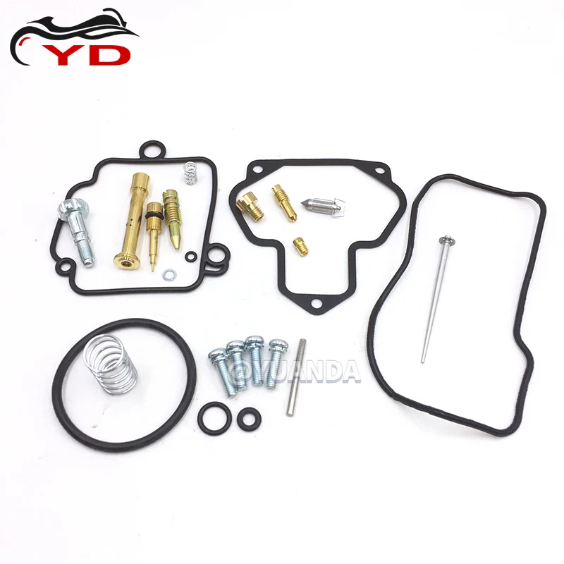 

For Yamaha Big Bear 350 Moto-4 YFM350 YFM350ER Kodiak 400 1987-1995 YFM 350 YFM350 ER Carburetor Repair Rebuild Kit
