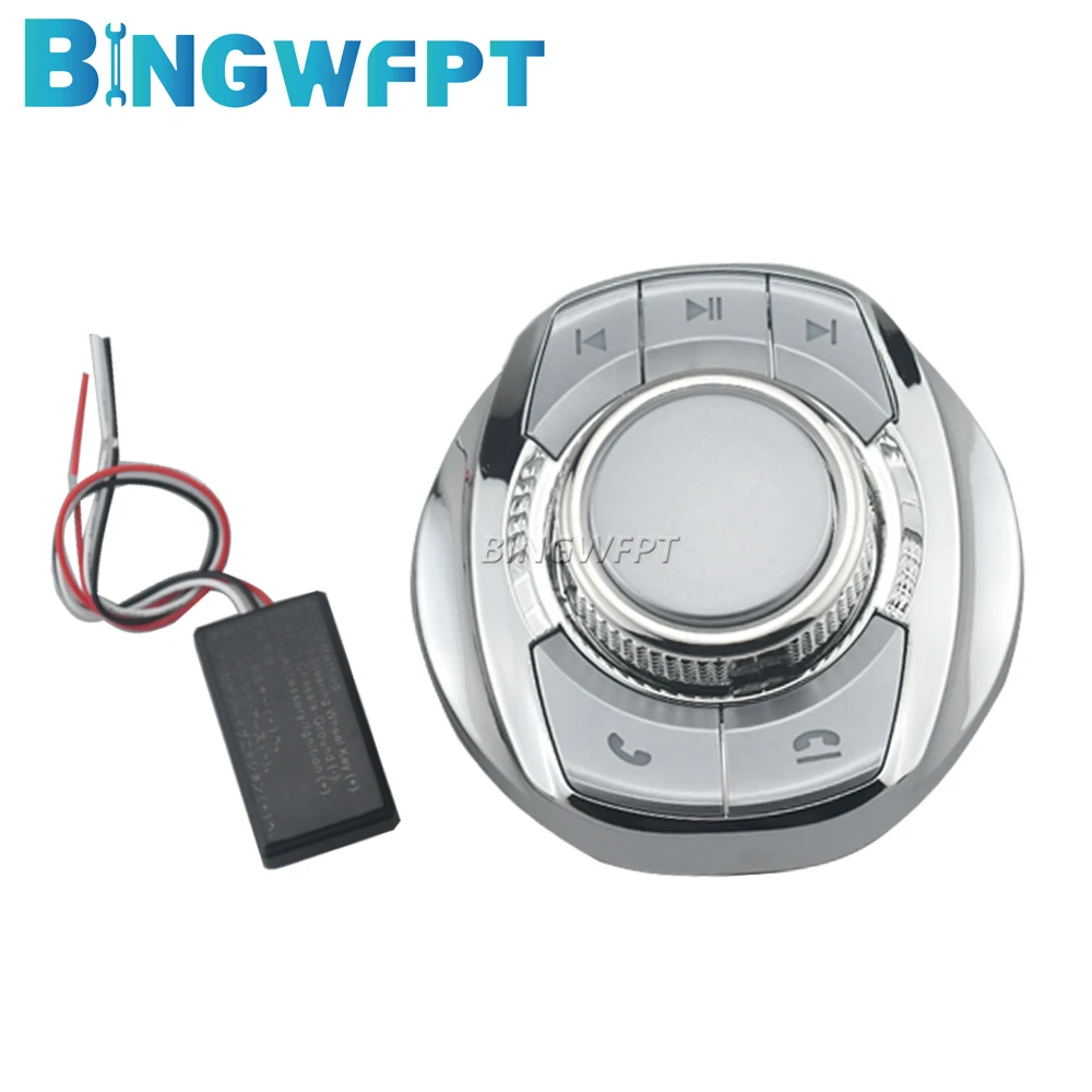 High Quality Cup Shape 8 User-defined Functions Car Wireless Steering Wheel Control Button For Car Android DVD/GPS NV Player