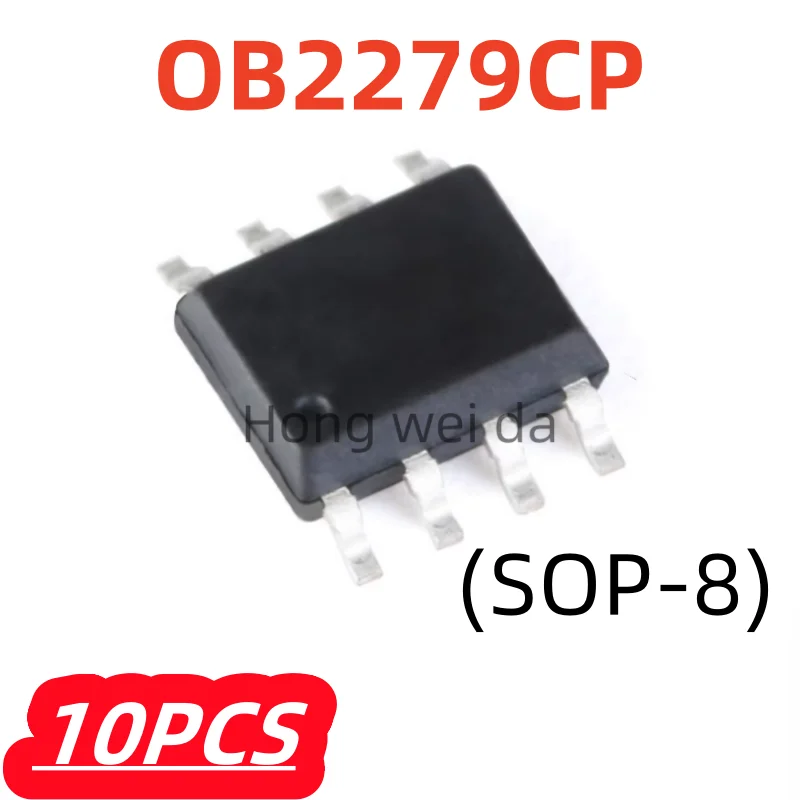 10Pcs/lot 100% New OB2279CP OB2279 0B2279CP LCD Power Management Chip SMD SOP8 Original IC
