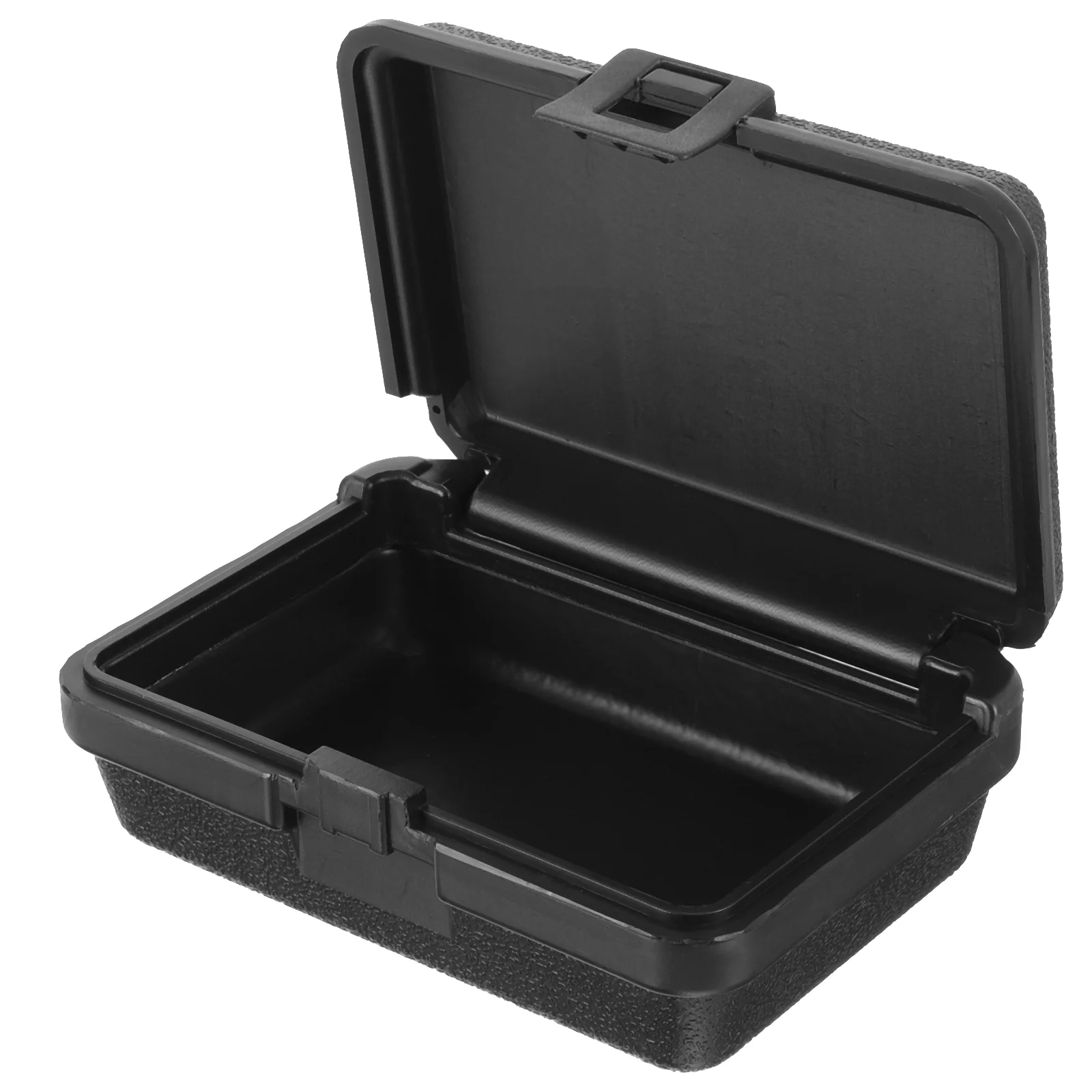 Mini Hand Tool Box Black Portable Waterproof Case for Tools Instruments Hardware Accessories Outdoor Sports Hard