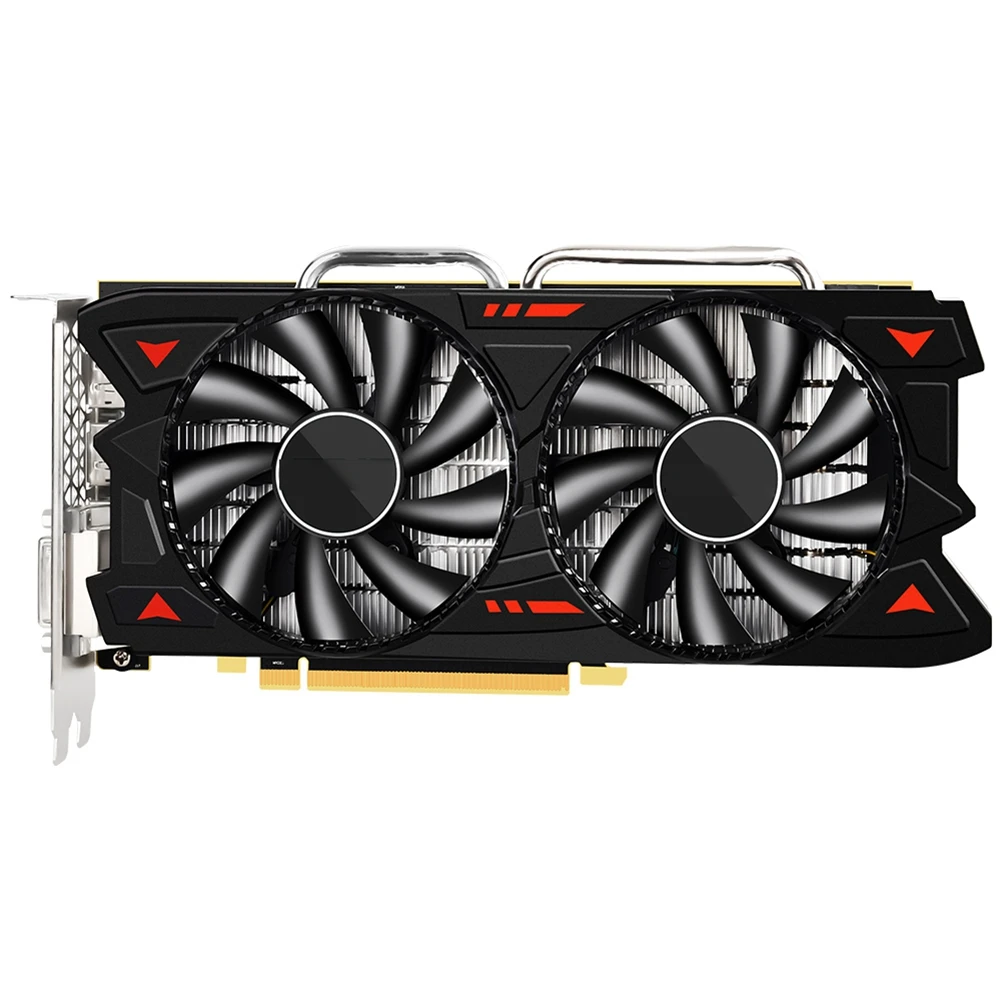 RX 580 2048SP GDDR5 8GB Graphics Card 1257/1340MHz 8 Pin 256Bit PCI-E 3.0 16X DVI&HD&3xDP Video Card for PC Game