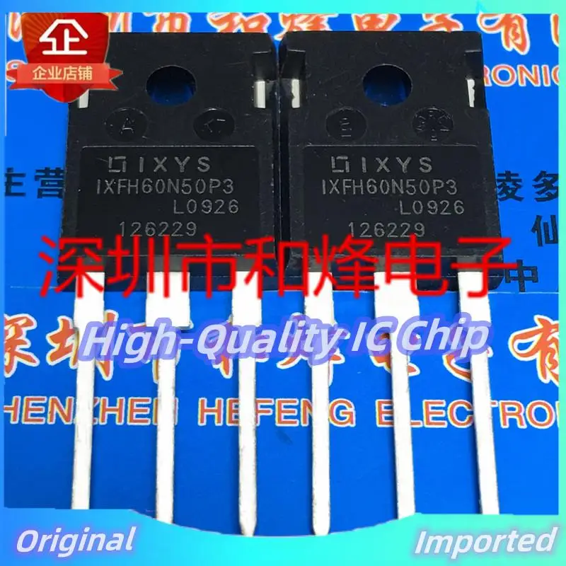 

10PCS-30PCS IXFH60N50P3 TO-247 MOS 500V60A Imported Original Best Quality