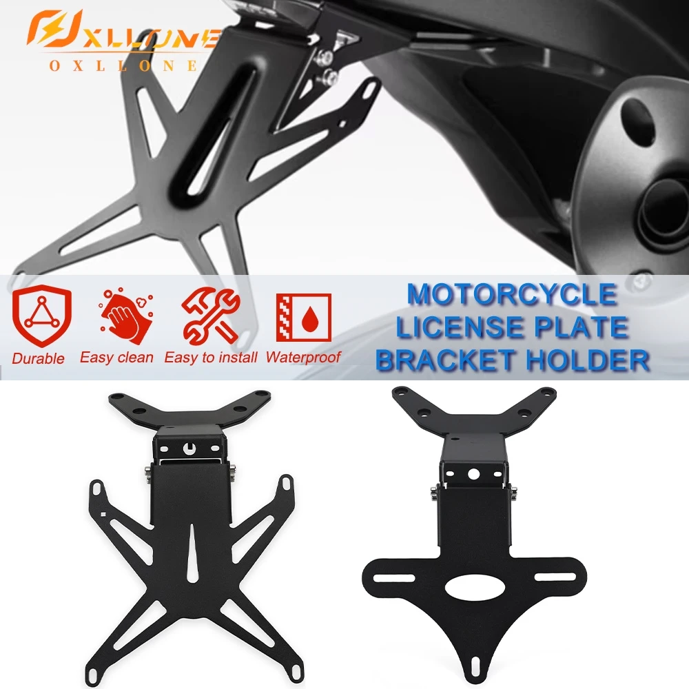 

Комплект для снятия крыла (Fender Eliminator) для Yamaha Tmax T-MAX 560 Tmax560 2022-2025, регулируемый кронштейн для переноса номерного знака, мотоцикл 2024