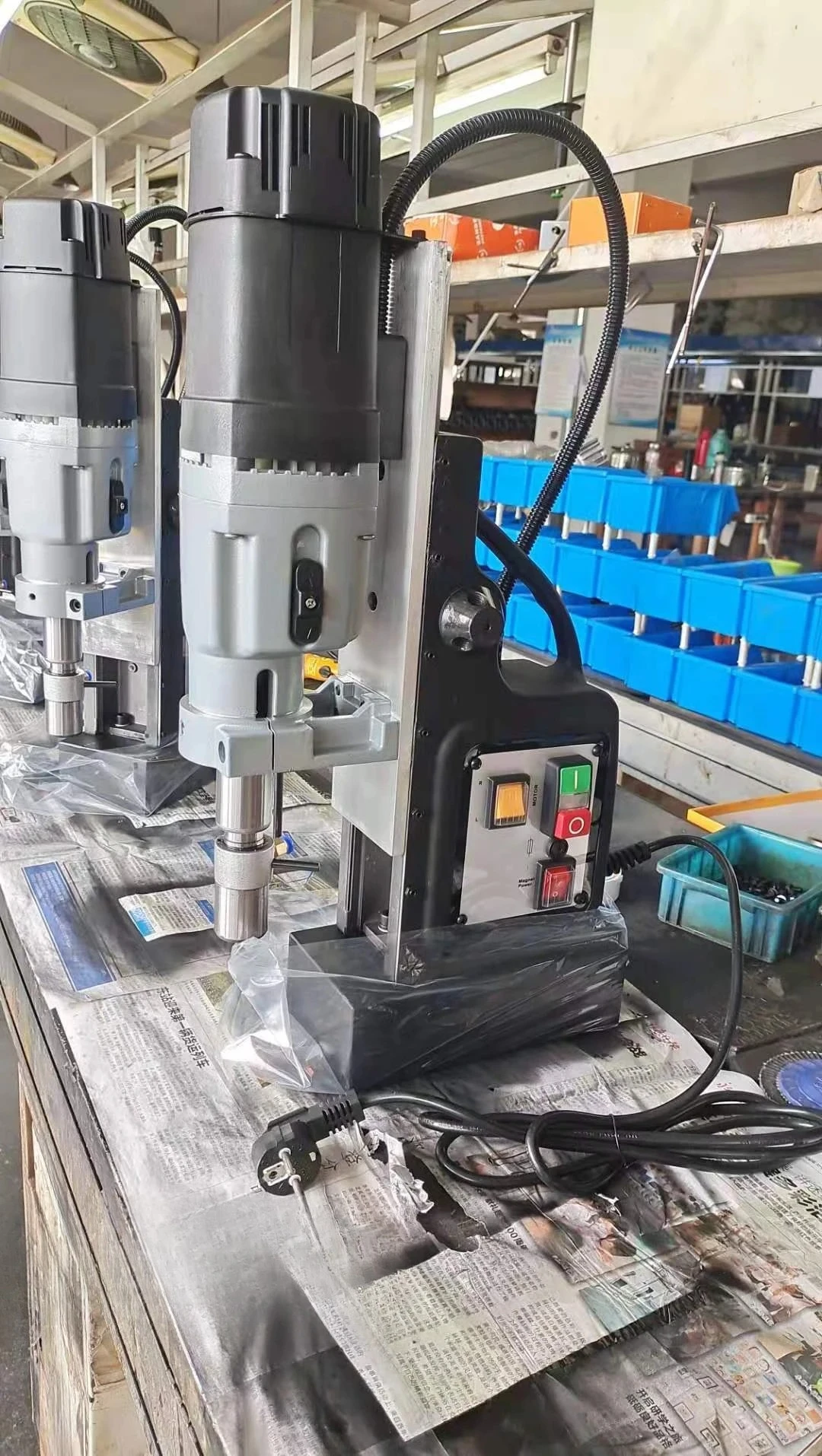 Heavy    2speeds 32/60mm  TUV Powerful Drilling Steelboard