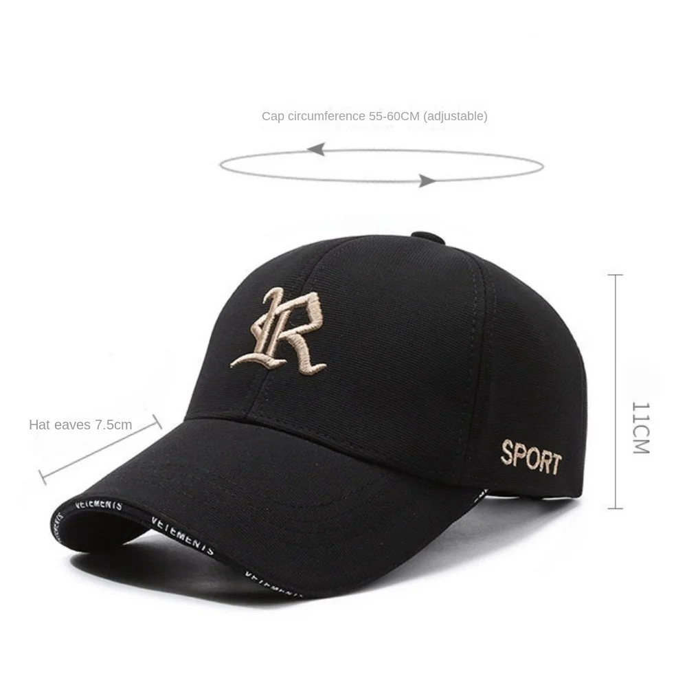 Hete Verkoop Trendy Baseballpet Anti-Zon Verstelbare Viskap Anti-Uv Borduurwerk Sport Snapback Hoed Buitensporten