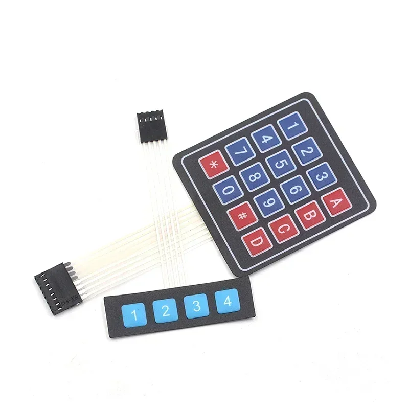 4 16Key Button 4*4 Membrane Switch Keypad 1x4 4x4 Matrix Array Keyboard For DIY Kit image 6