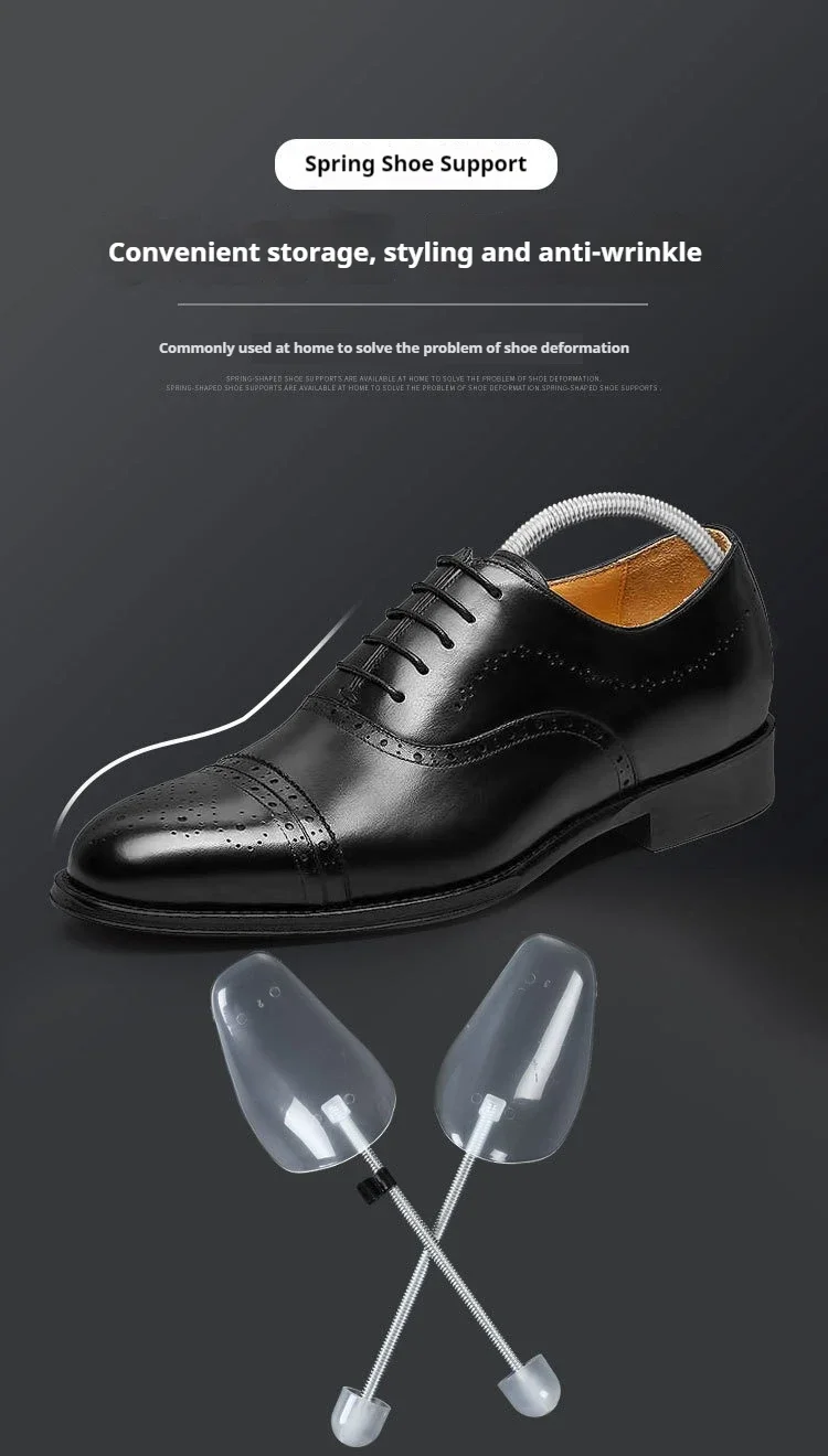 1 Paar Federbelasteter, qualitativer Schuhspanner, Anti-Verformungs-Innenstütze, Schuhweiterer, Formender, knitterfreier Schuhspanner – Detail 2
