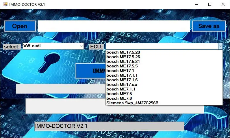 2023 IMMO DOCTOR V2.1 MULTI BRAND With Unlimited KEYGEN Immo Off Immo Delete Software for sim2k MT38 ME 17.9.2 17.9.8 MED17.9.8