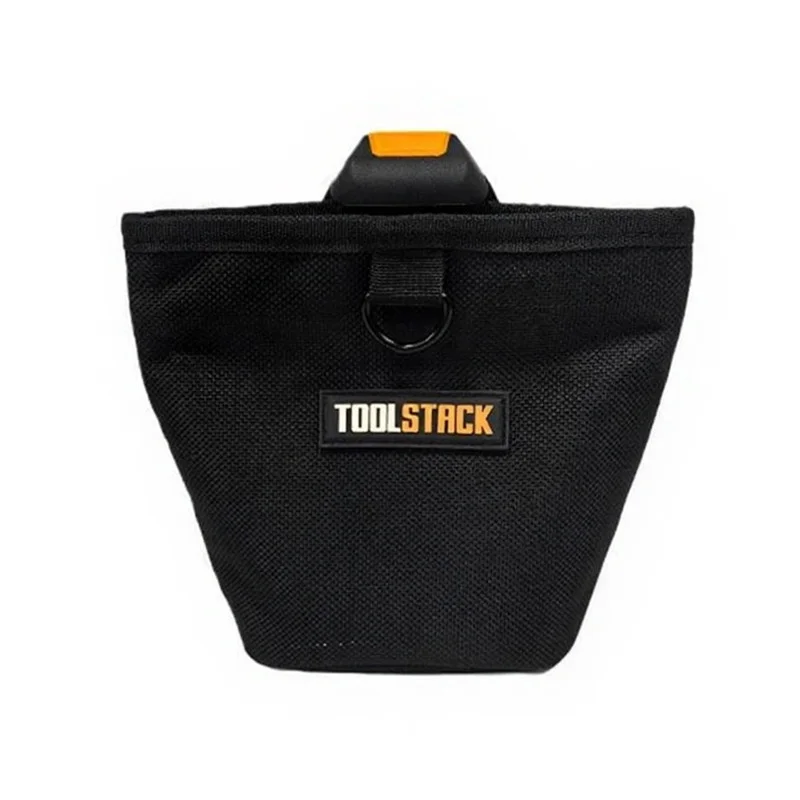 TOOLSTACK Nails Pouch High-Capacity Durable Waist Bag Nails & Screws Toolkit Waterproof Multifunctional Tools Package