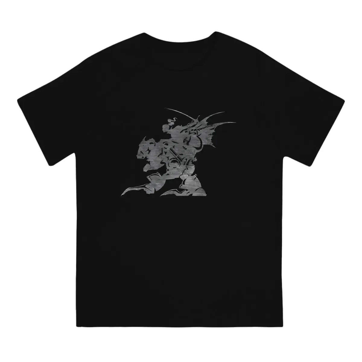 Final Fantasy Men's TShirt W Logo Individuality T Shirt Graphic Streetwear New Trend