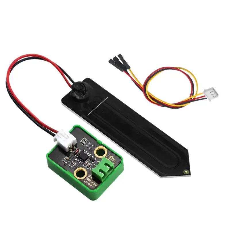 

JABS-Capacitive Soil Moisture Sensor Module Corrosion Resistant For Soil Moisture Content Detection Wide Voltage