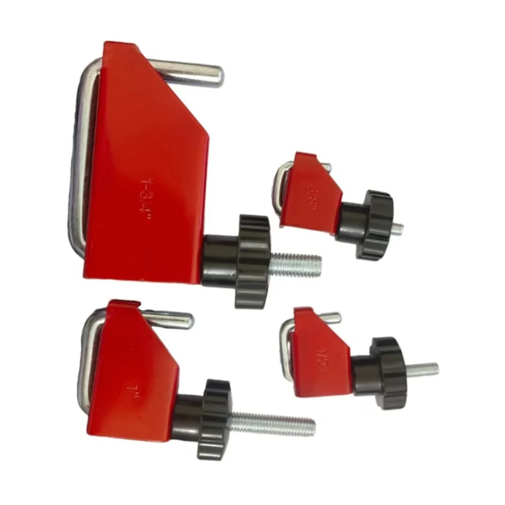 Hose Clamp Pliers Set 4 pcs for Efficient Tubing Work Compatible with 3/8 in 1/2 in 1 in 1 3/4 in Oil Pipe Clamps