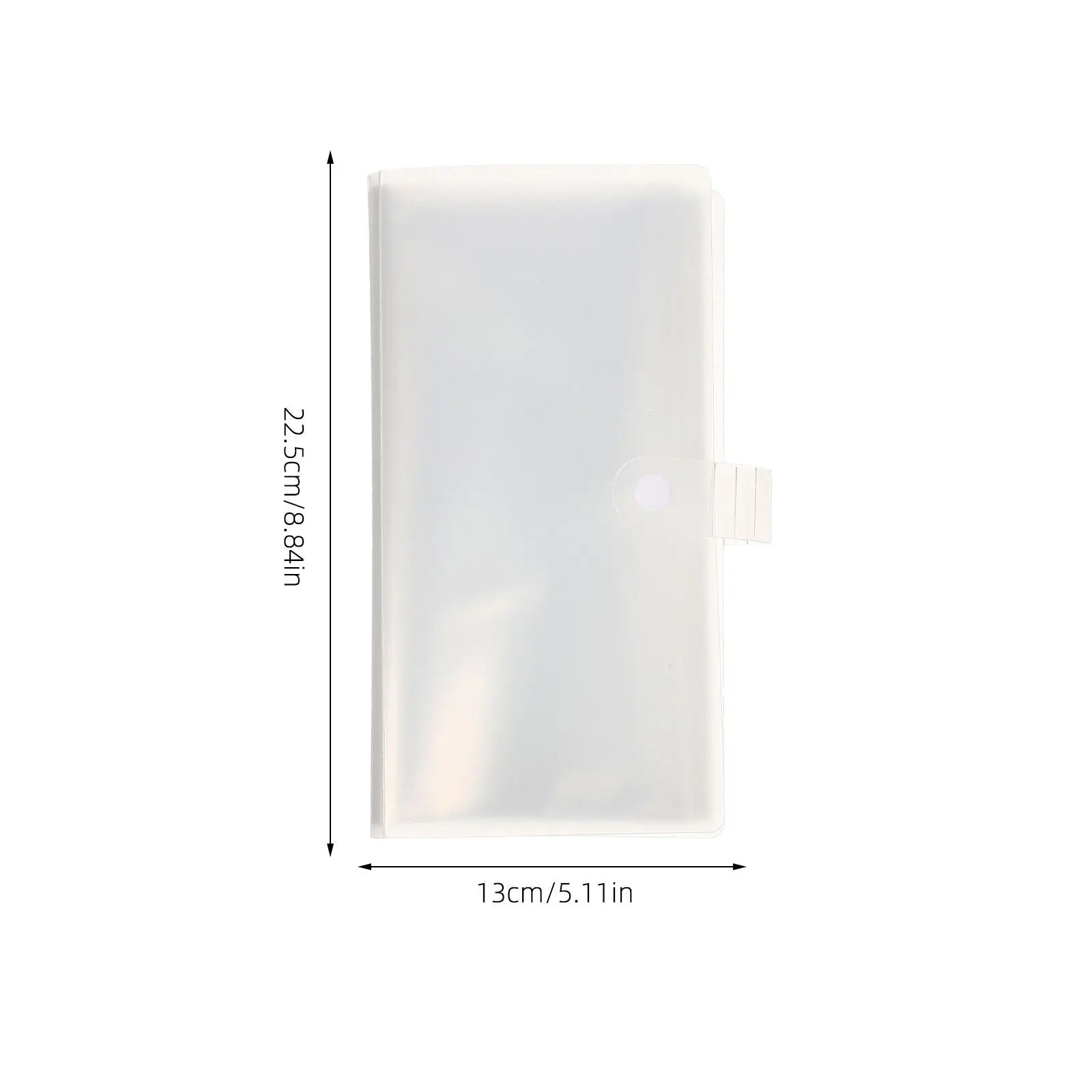 2Pcs Plane Tickets Storage Album Multi-Functional Loose-Leaf Collector Portable Movie Tickets Organizer Card Storage Book Gift