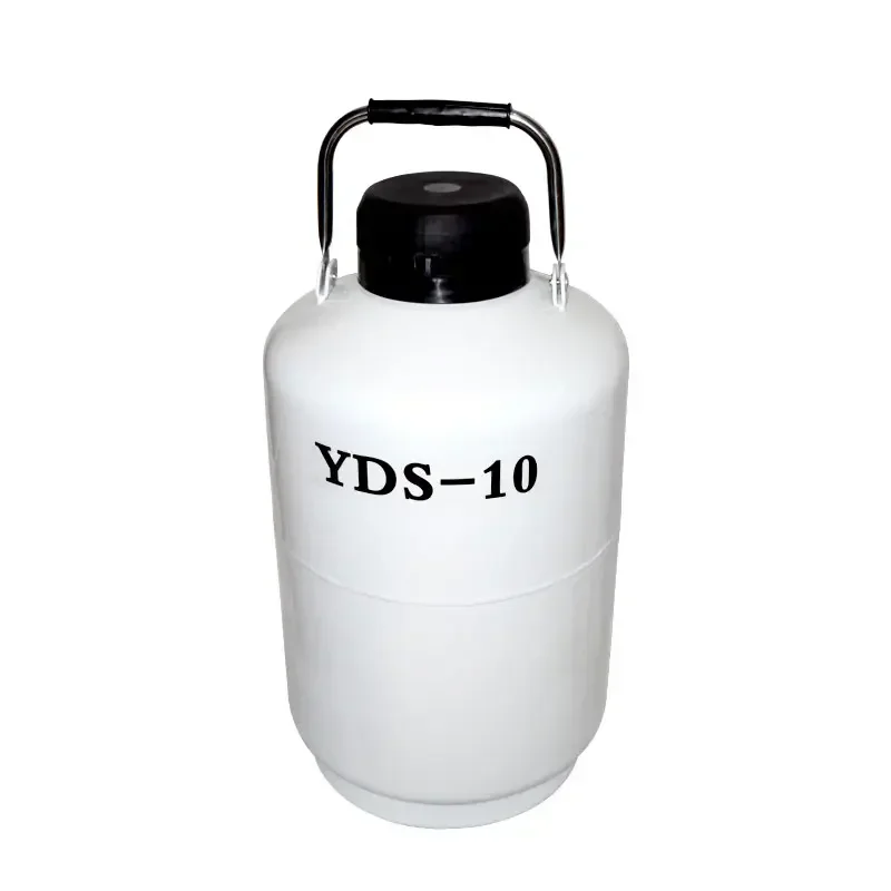 High Quality 10/20L Liquid Nitrogen Container Cryogenic Tank Dewar   YDS-10