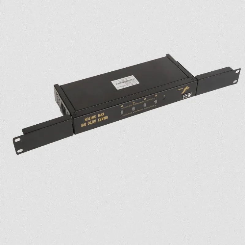

4-портовый KVM-переключатель USB DVI 4 в 1 Выход 1080P HD 4 хоста Поделиться набор клавиатуры, мыши и монитора