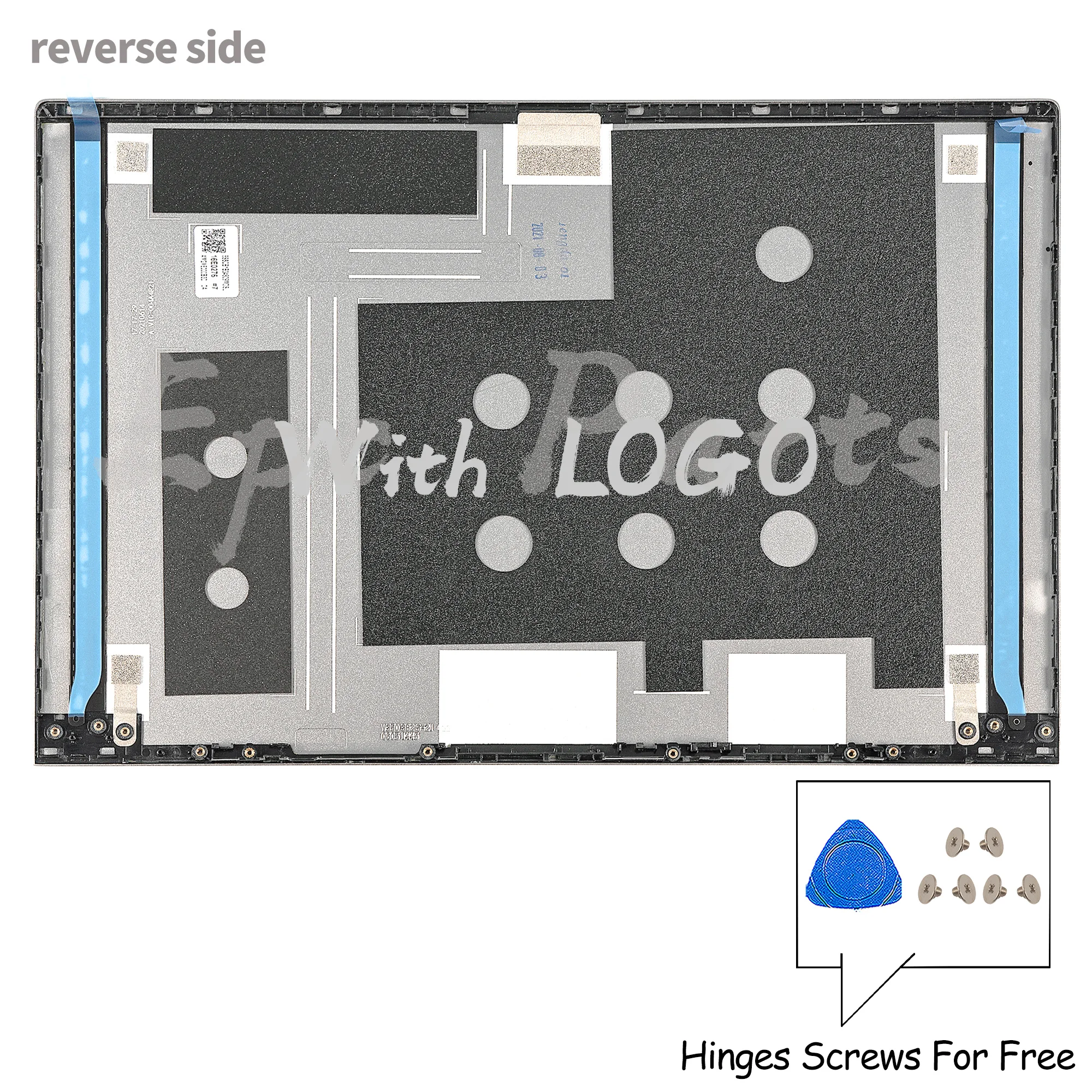 Imagem -02 - Reparo Superior Inferior de Metal para Lenovo Thinkbook 15 g5 Abp Tampa Traseira Moldura Palmrest Inferior 5cb1h88666 g4 Iap