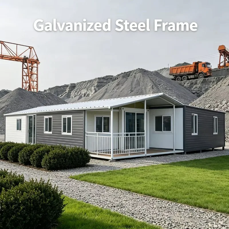 Modular Labor Camp Container House and Mobile House 20ft 40ft Dormitory Prefab Worker Housing