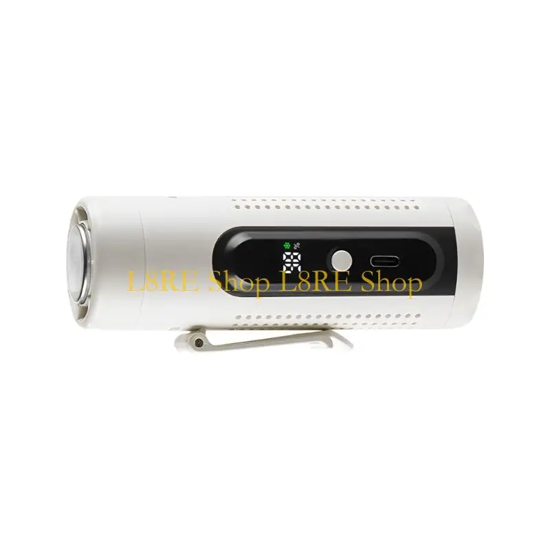 L8RE Multifunctional Wearable Body Fan With Cooling Layer And Included Stand
