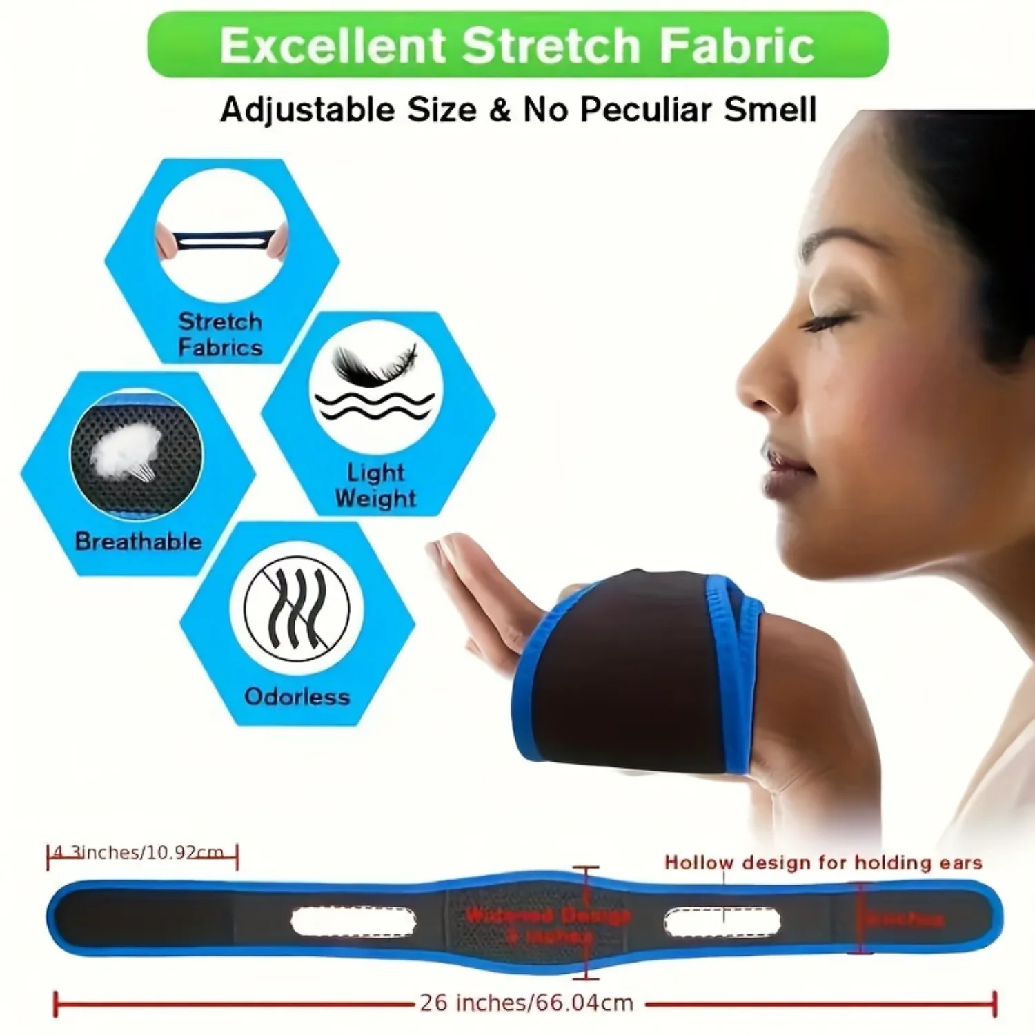 1/2pcs Snoring Chin Strap, For Snoring Anti-Snoring Device To Stop Snoring For Men And Women