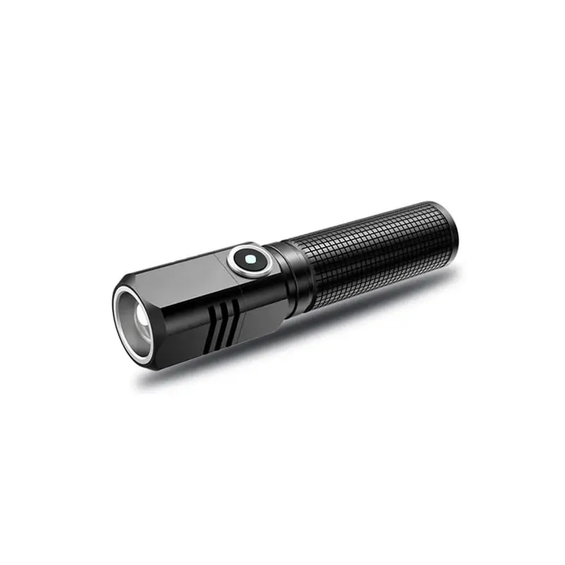 ABLB-10000 Lumens Mini LED Flashlight XHP50 USB Rechargeable Built-In Battery 3 Light Modes Portable Torch Lamp