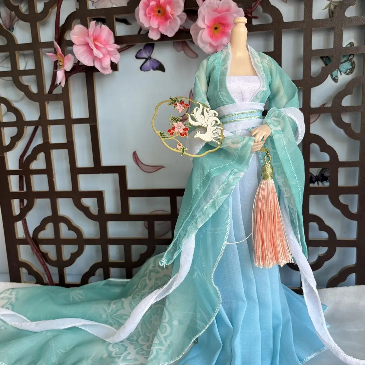 Nieuwe Aangekomen 1/6 Pop Kleding Oude Kostuum voor 30 cm Bjd Pop Dress Up Meisje Speelgoed Speelhuis Mode pop Accessoires, geen Pop