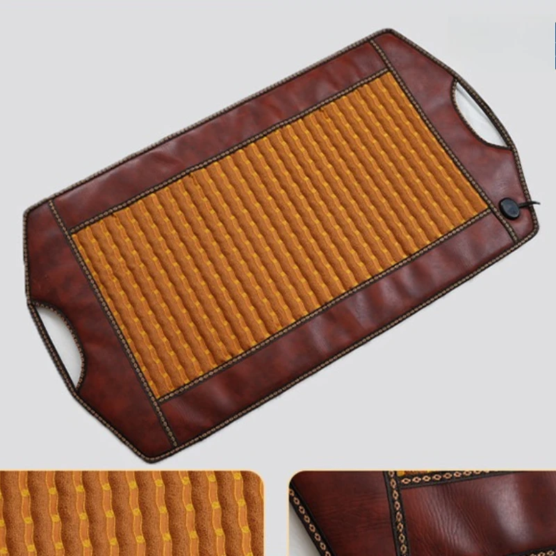 Far Infrared Jade Heated Cushion, Womb Waist Care Warmer, Easy Clean Physiotherapy Pad, Office Home Multi-Use Heating Mat