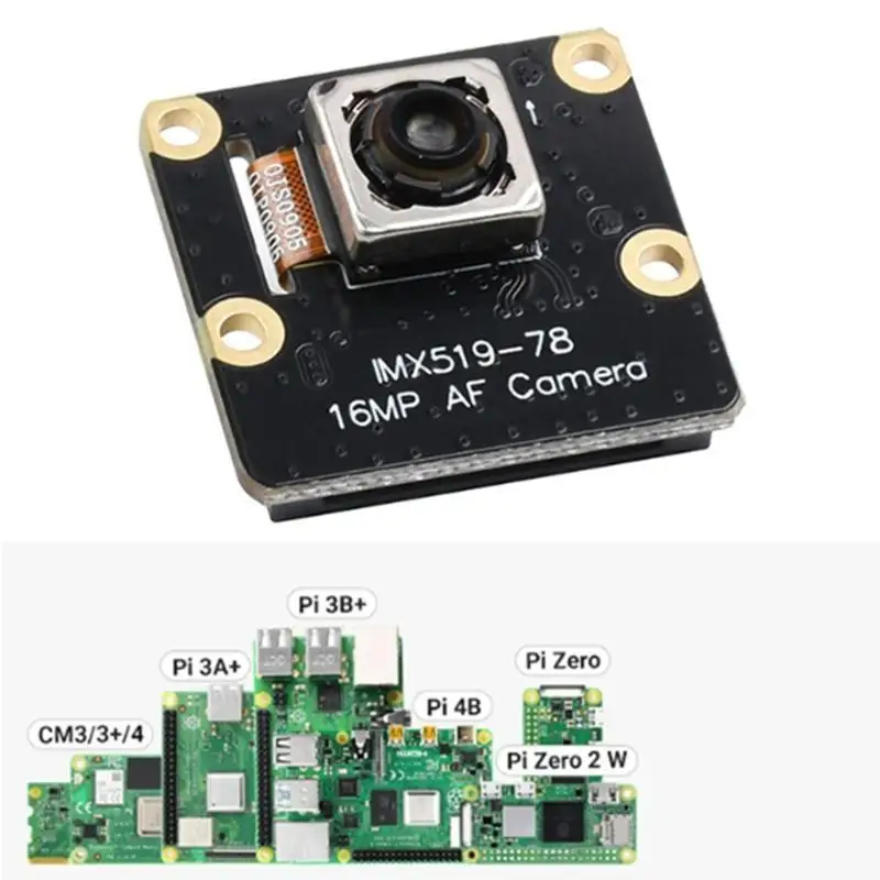 

Y1UB Camera Module forRaspberryPi Supports 4B/3B+/3A+/Zero4.28mm Focal Length