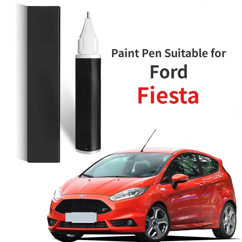 ปากกาสีเหมาะสําหรับ Ford Fiesta Paint Fixer สีขาวพิเศษ Fiesta อุปกรณ์ตกแต่งรถยนต์อุปกรณ์เสริม Complete Collection